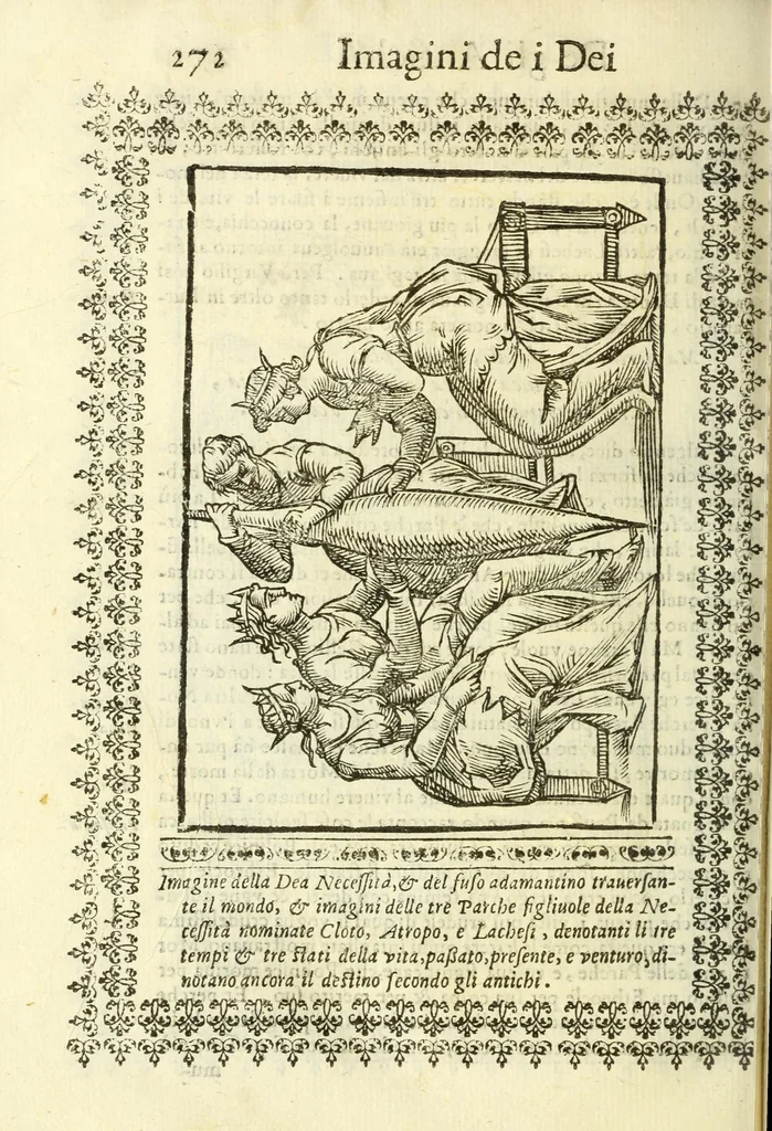 An illustration from Le vere e nove imagini de gli dei delli antichi, 1615, leaf 314