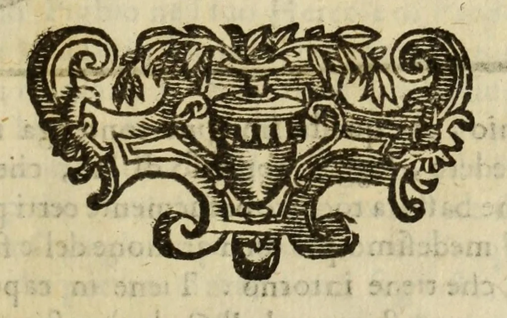 An illustration from Le vere e nove imagini de gli dei delli antichi, 1615, leaf 577