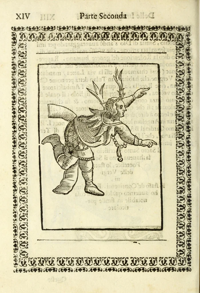An illustration from Le vere e nove imagini de gli dei delli antichi, 1615, leaf 636