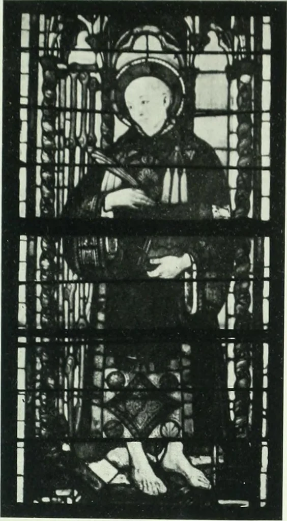 An illustration from Le vetrate di S. Francesco in Assisi : studio storico iconografico, 1911, leaf 290