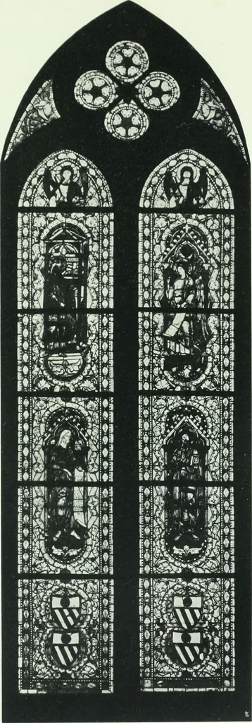An illustration from Le vetrate di S. Francesco in Assisi : studio storico iconografico, 1911, leaf 310
