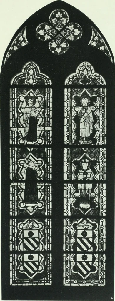 An illustration from Le vetrate di S. Francesco in Assisi : studio storico iconografico, 1911, leaf 326