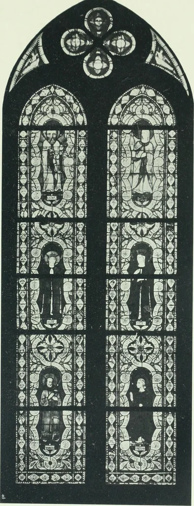 An illustration from Le vetrate di S. Francesco in Assisi : studio storico iconografico, 1911, leaf 388