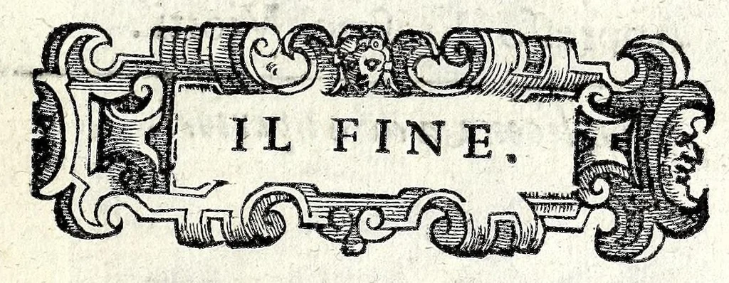 An illustration from Le vicende del tempo : drama fantastico musicale, diuiso in tre azzioni, con l'introduzione di tre balletti : rappresentato nel Gran teatro di Parma, nel passaggio de i serenissimi arciduchi Ferdinando Carlo, Sigismondo Francesco d'Austria, et arciduchessa Anna di Toscana, 1652, leaf 121