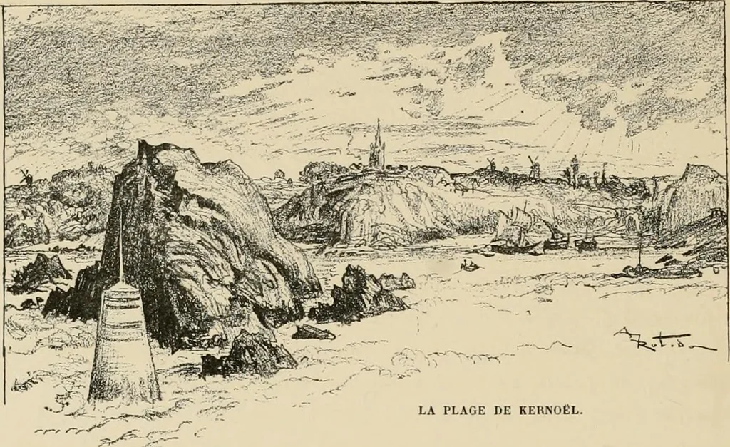 An illustration from Le vingtième siècle: la vie électrique, 1893, leaf 103