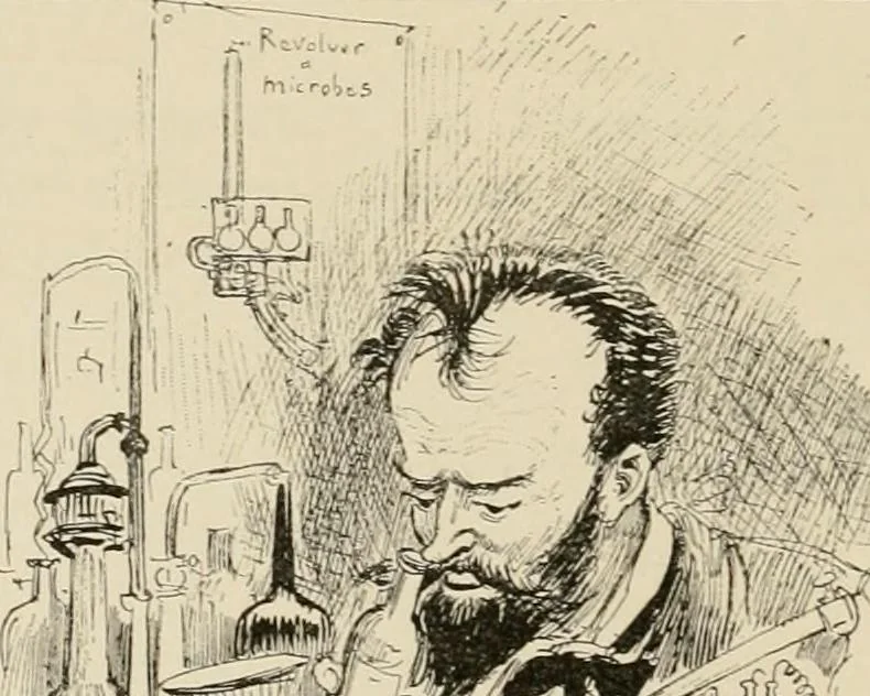 An illustration from Le vingtième siècle: la vie électrique, 1893, leaf 105
