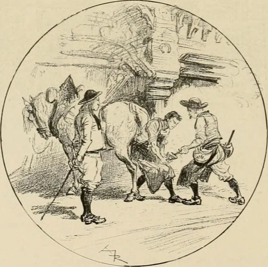 An illustration from Le vingtième siècle: la vie électrique, 1893, leaf 113