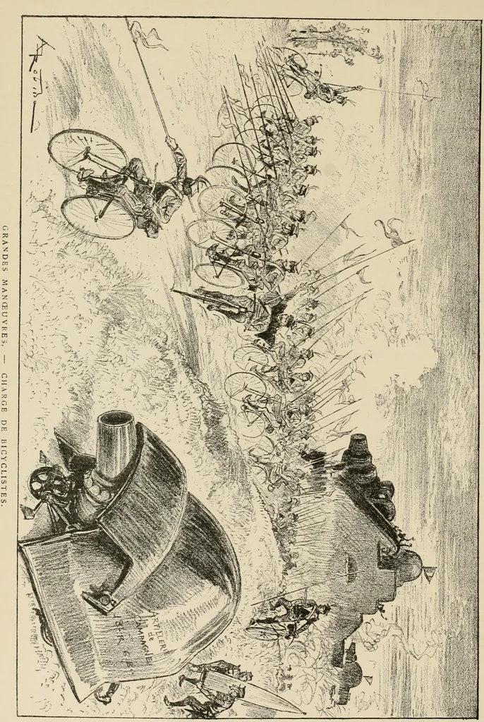 An illustration from Le vingtième siècle: la vie électrique, 1893, leaf 121