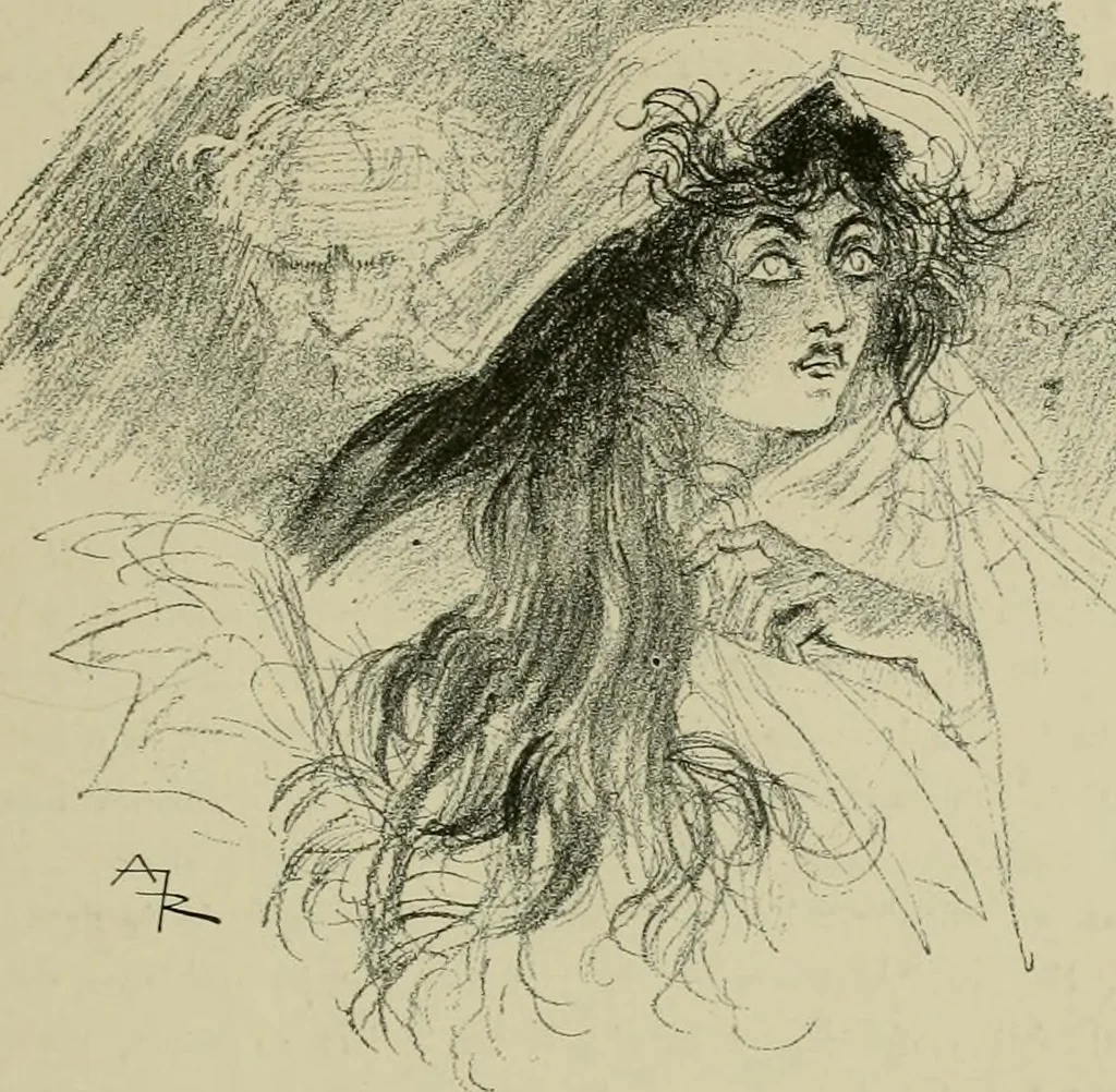 An illustration from Le vingtième siècle: la vie électrique, 1893, leaf 122