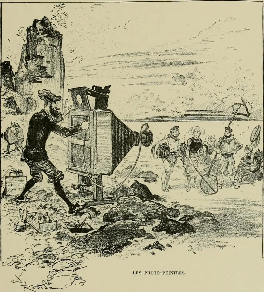 An illustration from Le vingtième siècle: la vie électrique, 1893, leaf 126
