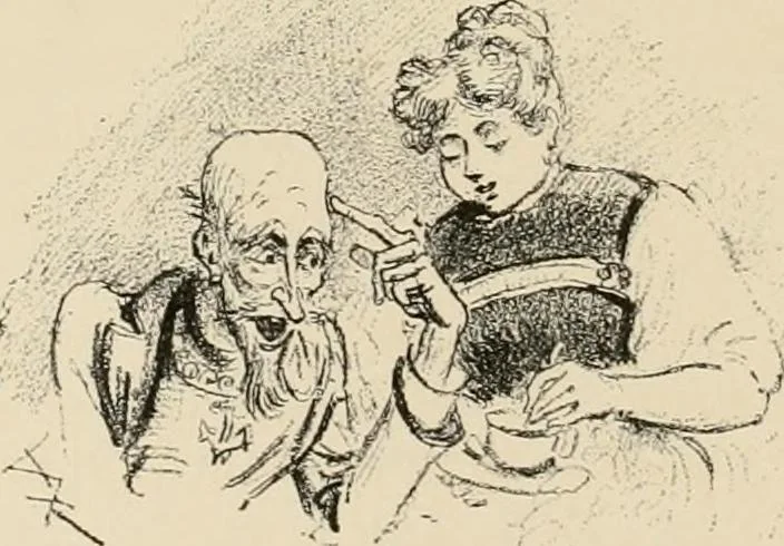 An illustration from Le vingtième siècle: la vie électrique, 1893, leaf 127