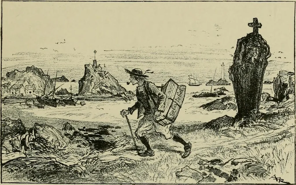 An illustration from Le vingtième siècle: la vie électrique, 1893, leaf 132