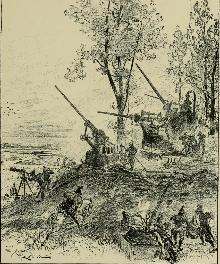 An illustration from Le vingtième siècle: la vie électrique, 1893, leaf 146