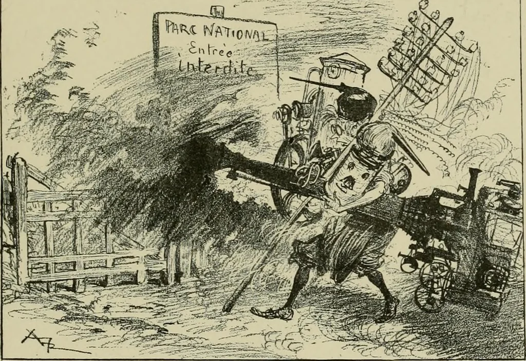 An illustration from Le vingtième siècle: la vie électrique, 1893, leaf 152