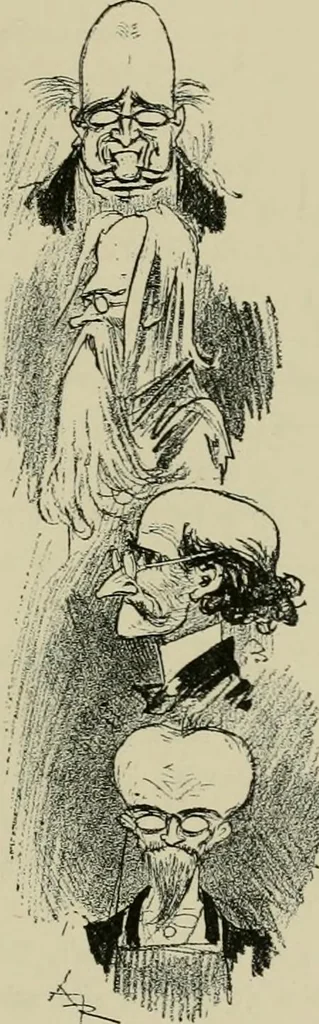 An illustration from Le vingtième siècle: la vie électrique, 1893, leaf 182