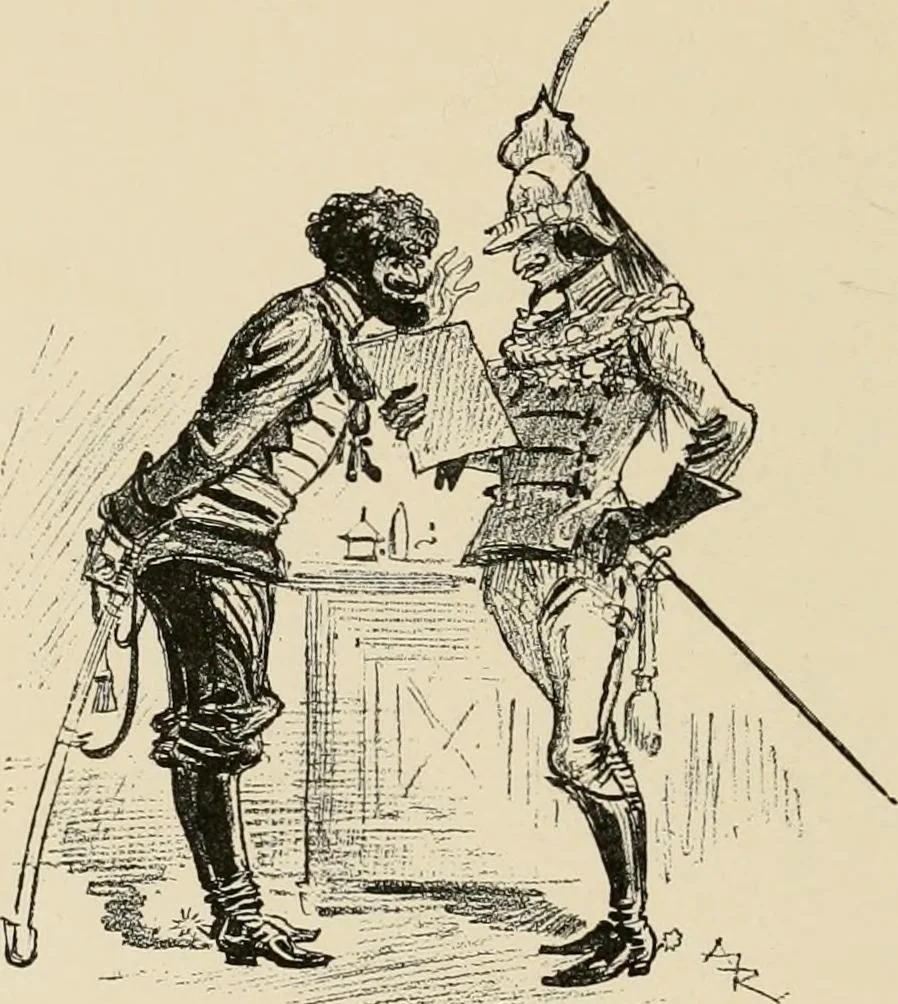 An illustration from Le vingtième siècle: la vie électrique, 1893, leaf 187