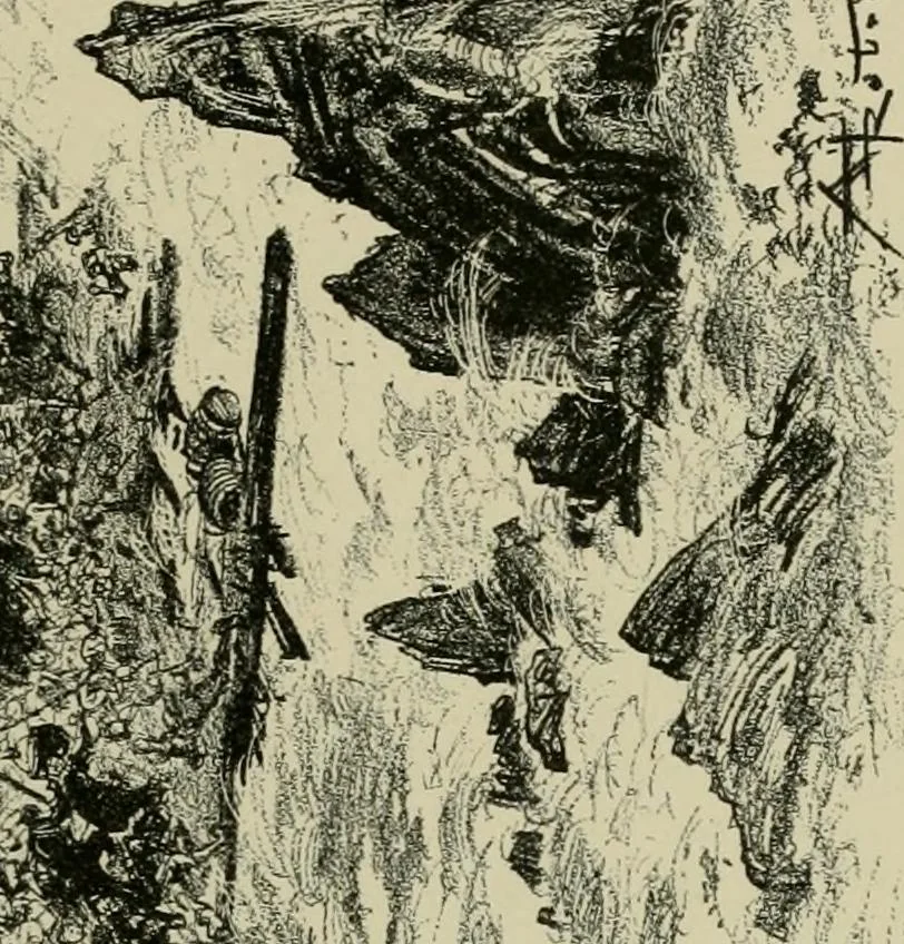 An illustration from Le vingtième siècle: la vie électrique, 1893, leaf 190