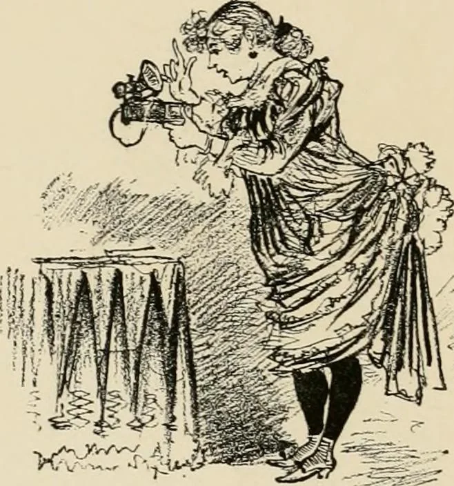 An illustration from Le vingtième siècle: la vie électrique, 1893, leaf 207