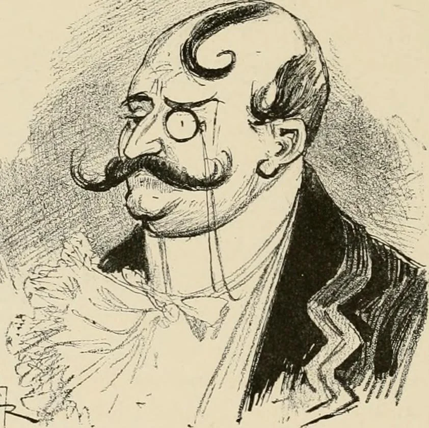An illustration from Le vingtième siècle: la vie électrique, 1893, leaf 223