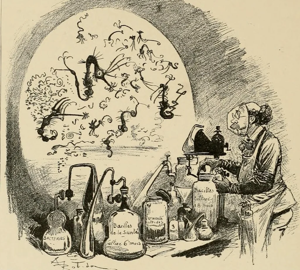An illustration from Le vingtième siècle: la vie électrique, 1893, leaf 235
