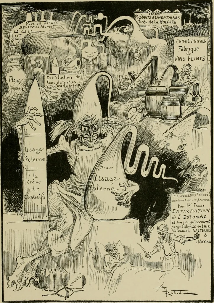 An illustration from Le vingtième siècle: la vie électrique, 1893, leaf 250