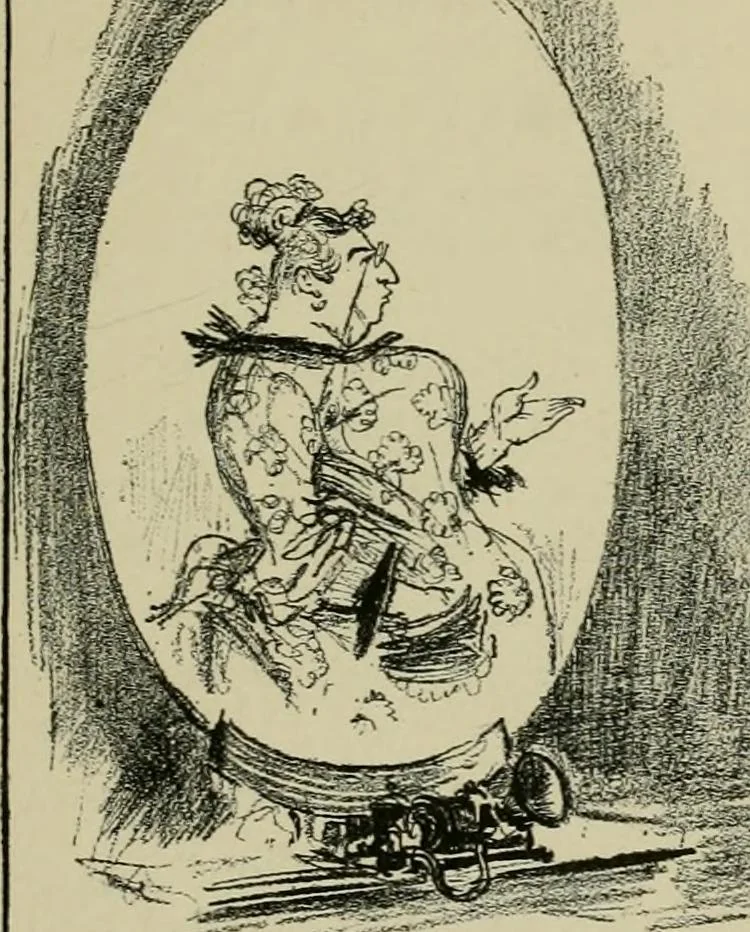 An illustration from Le vingtième siècle: la vie électrique, 1893, leaf 252