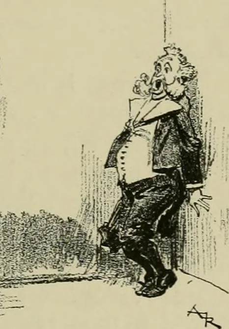 An illustration from Le vingtième siècle: la vie électrique, 1893, leaf 252