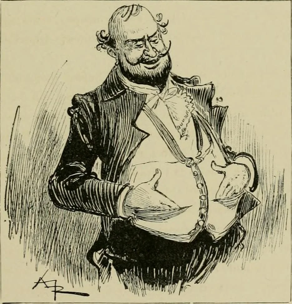 An illustration from Le vingtième siècle: la vie électrique, 1893, leaf 258