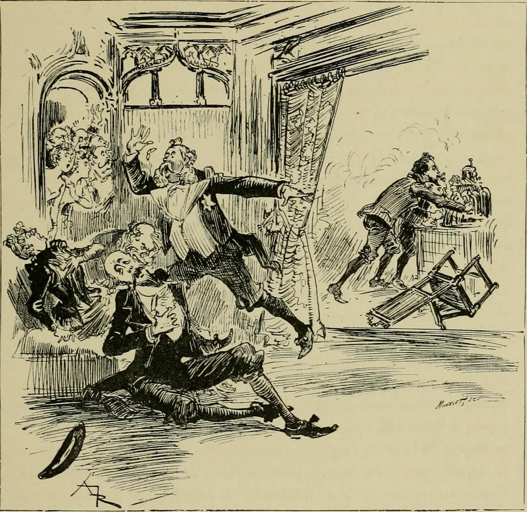 An illustration from Le vingtième siècle: la vie électrique, 1893, leaf 264