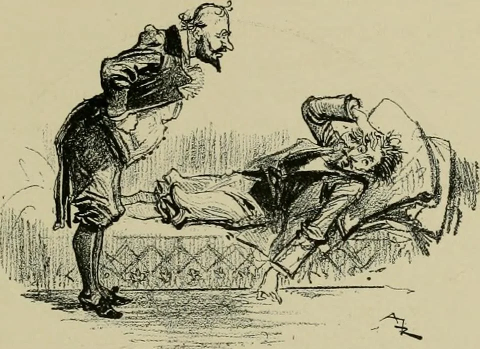 An illustration from Le vingtième siècle: la vie électrique, 1893, leaf 266
