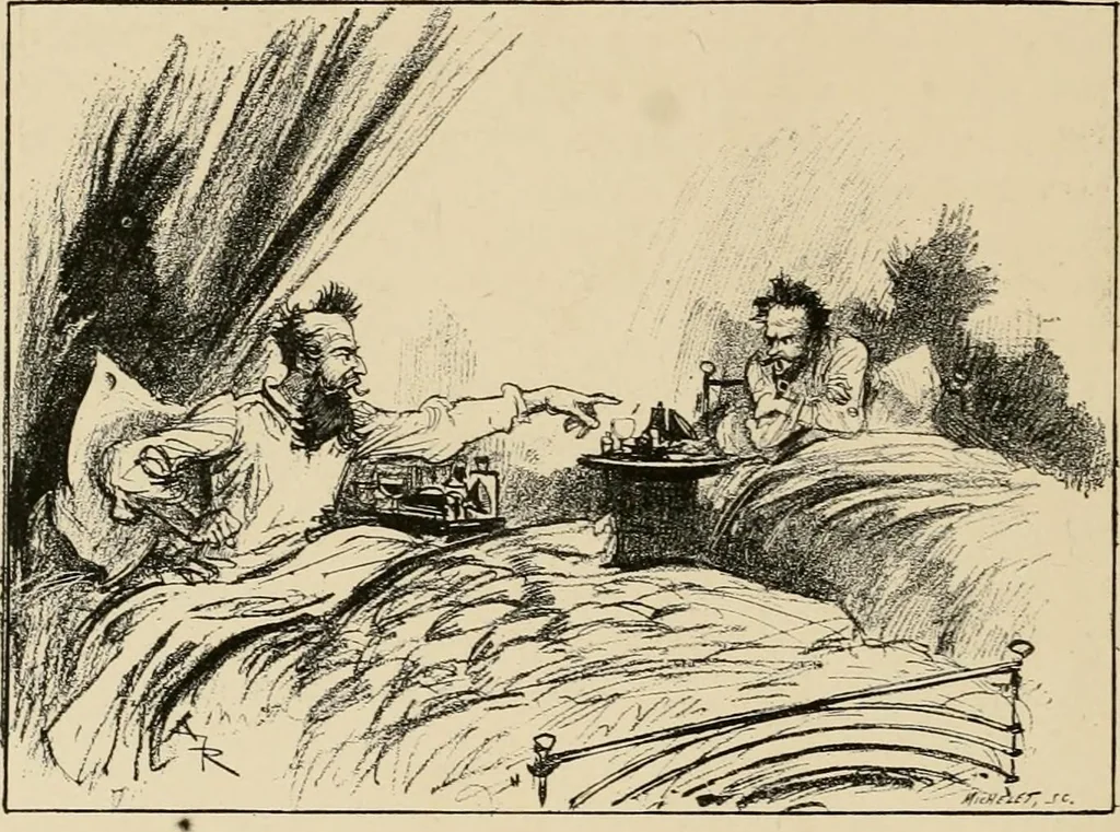 An illustration from Le vingtième siècle: la vie électrique, 1893, leaf 271