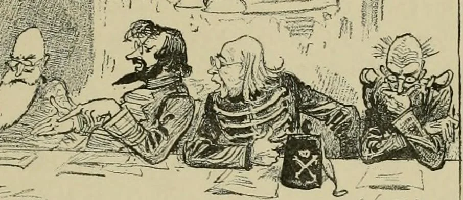 An illustration from Le vingtième siècle: la vie électrique, 1893, leaf 282