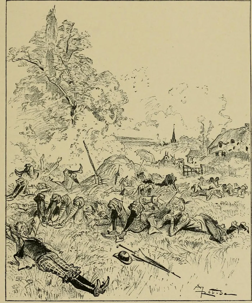 An illustration from Le vingtième siècle: la vie électrique, 1893, leaf 296