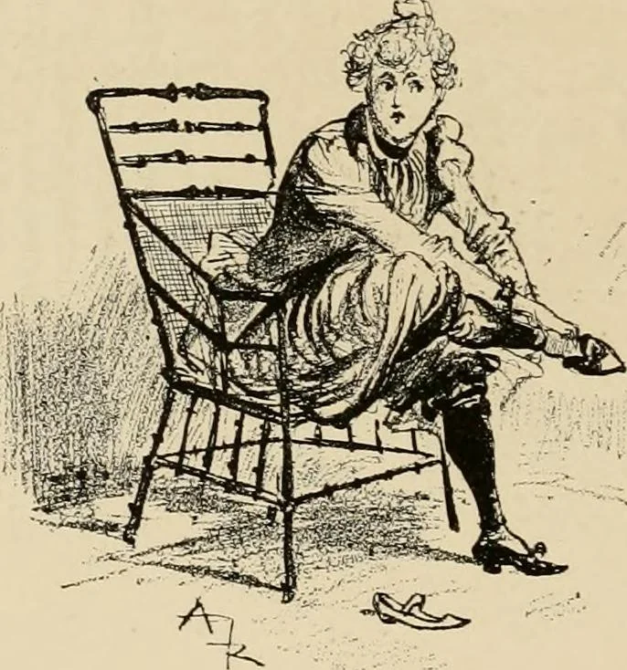 An illustration from Le vingtième siècle: la vie électrique, 1893, leaf 43