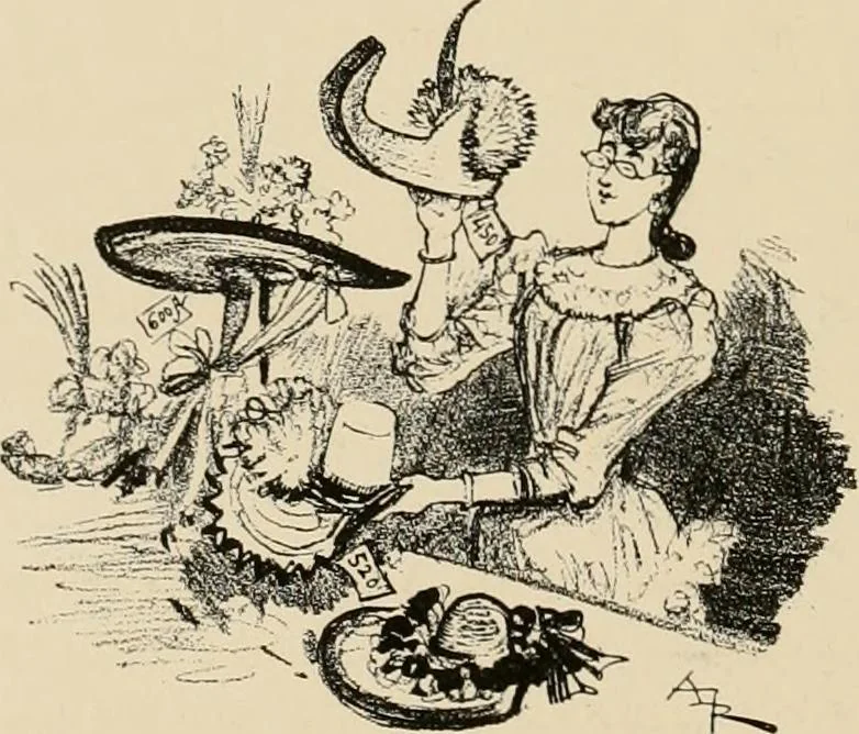 An illustration from Le vingtième siècle: la vie électrique, 1893, leaf 57