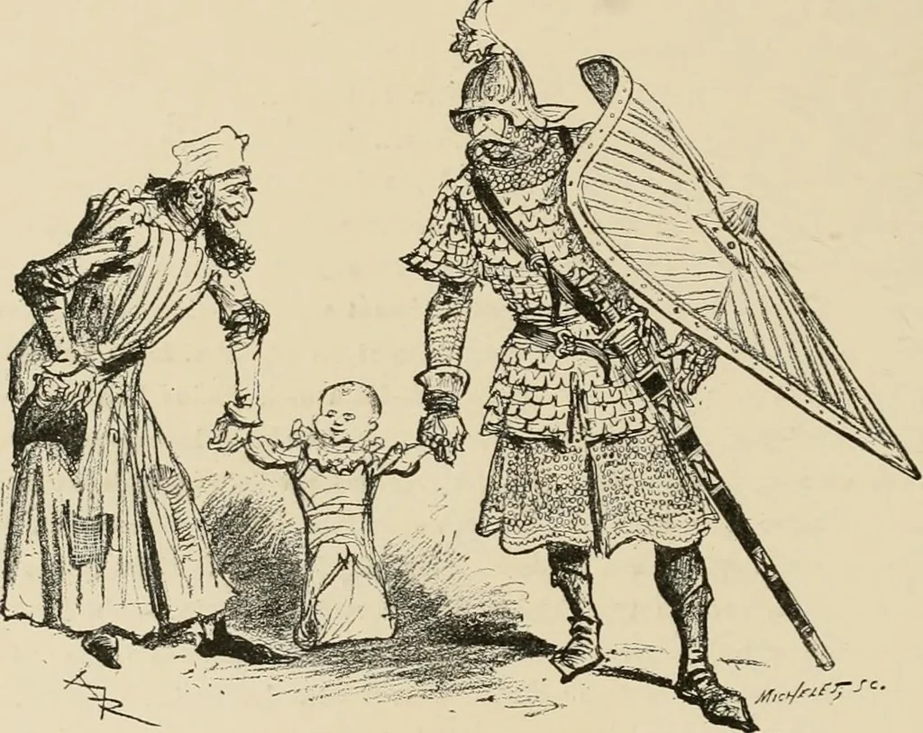 An illustration from Le vingtième siècle: la vie électrique, 1893, leaf 75