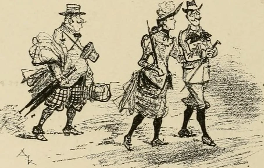 An illustration from Le vingtième siècle: la vie électrique, 1893, leaf 79