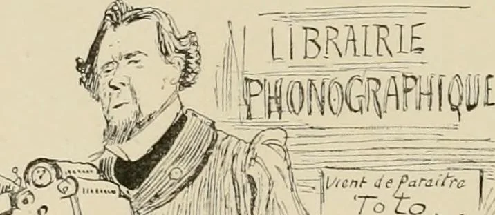 An illustration from Le vingtième siècle: la vie électrique, 1893, leaf 89