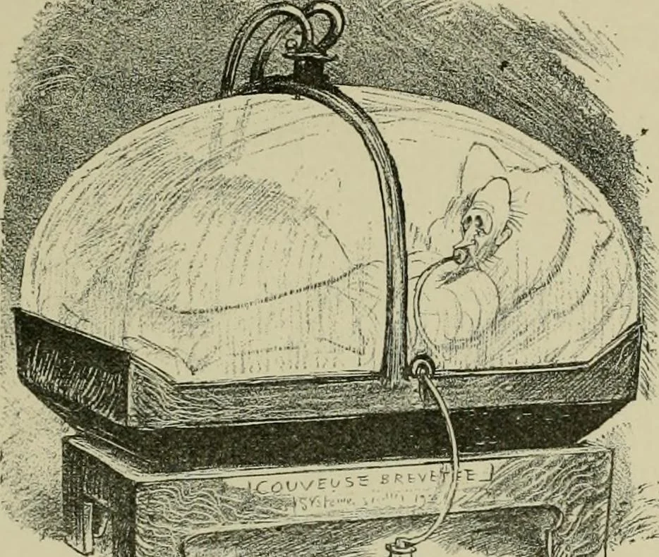 An illustration from Le vingtième siècle: la vie électrique, 1893, leaf 96