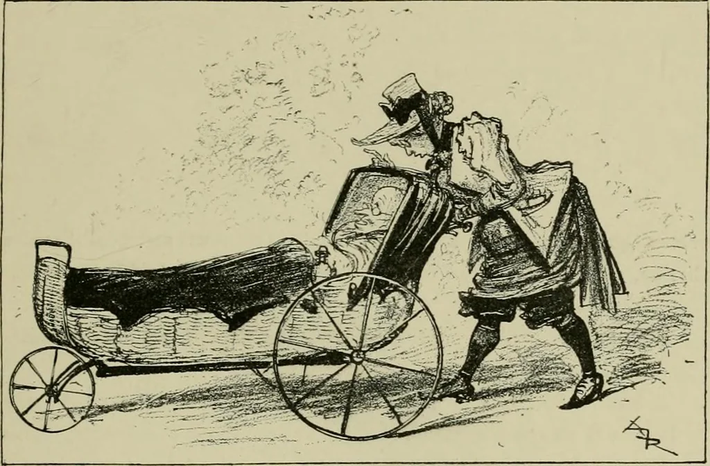 An illustration from Le vingtième siècle: la vie électrique, 1893, leaf 98