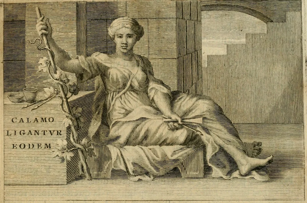 An illustration from Le vite de' pittori, scultori et architetti moderni, 1672, leaf 280