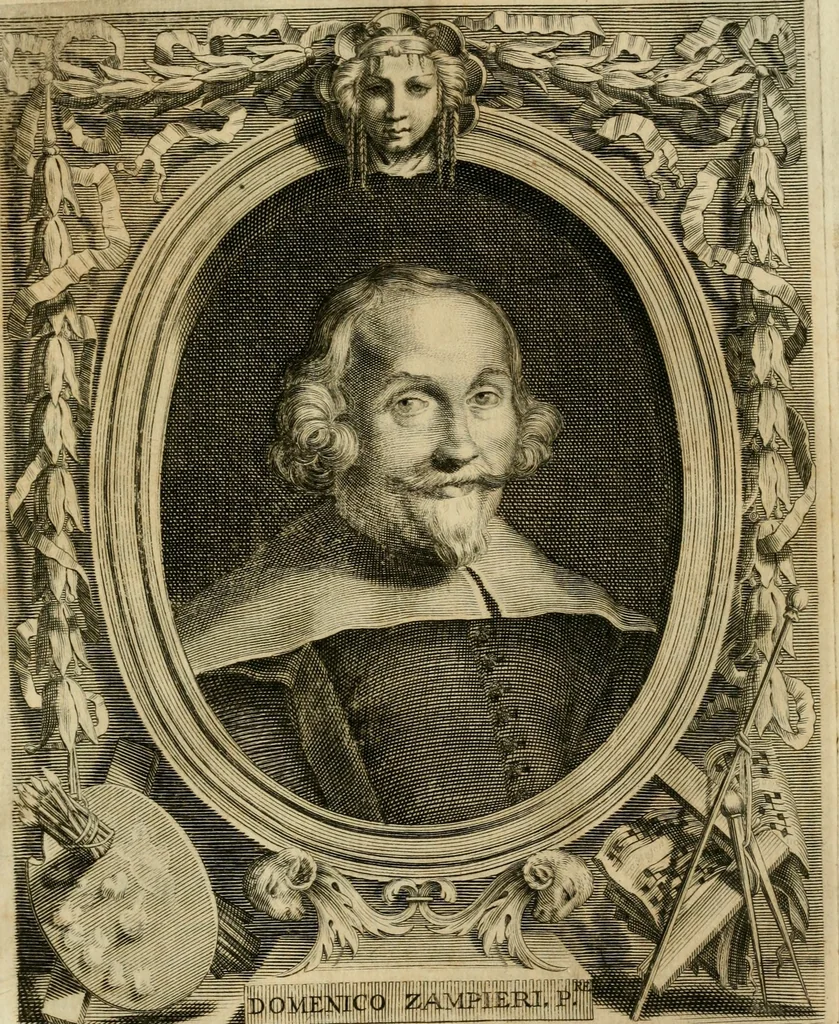 An illustration from Le vite de' pittori, scultori et architetti moderni, 1672, leaf 298