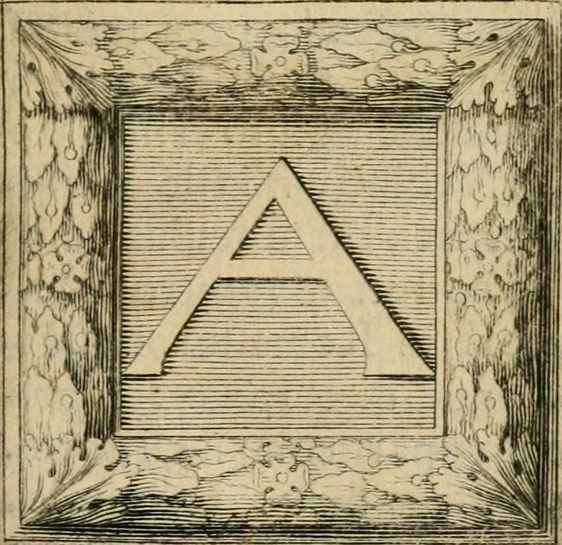 An illustration from Le vite de' pittori, scultori et architetti moderni, 1672, leaf 34