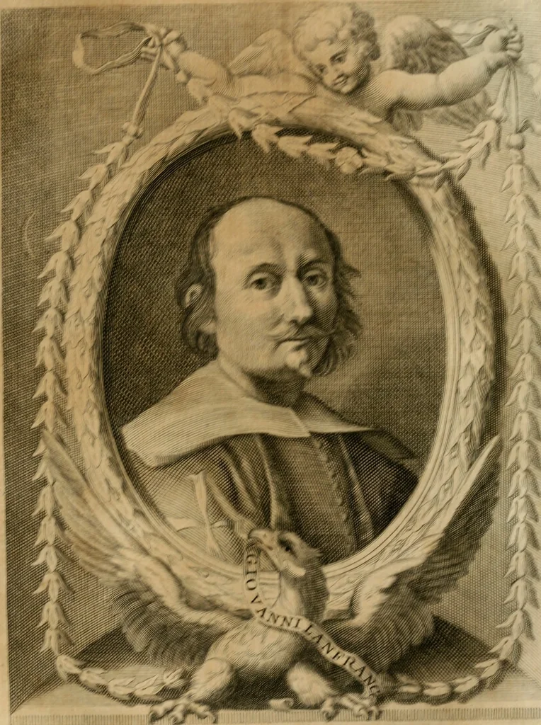 An illustration from Le vite de' pittori, scultori et architetti moderni, 1672, leaf 374