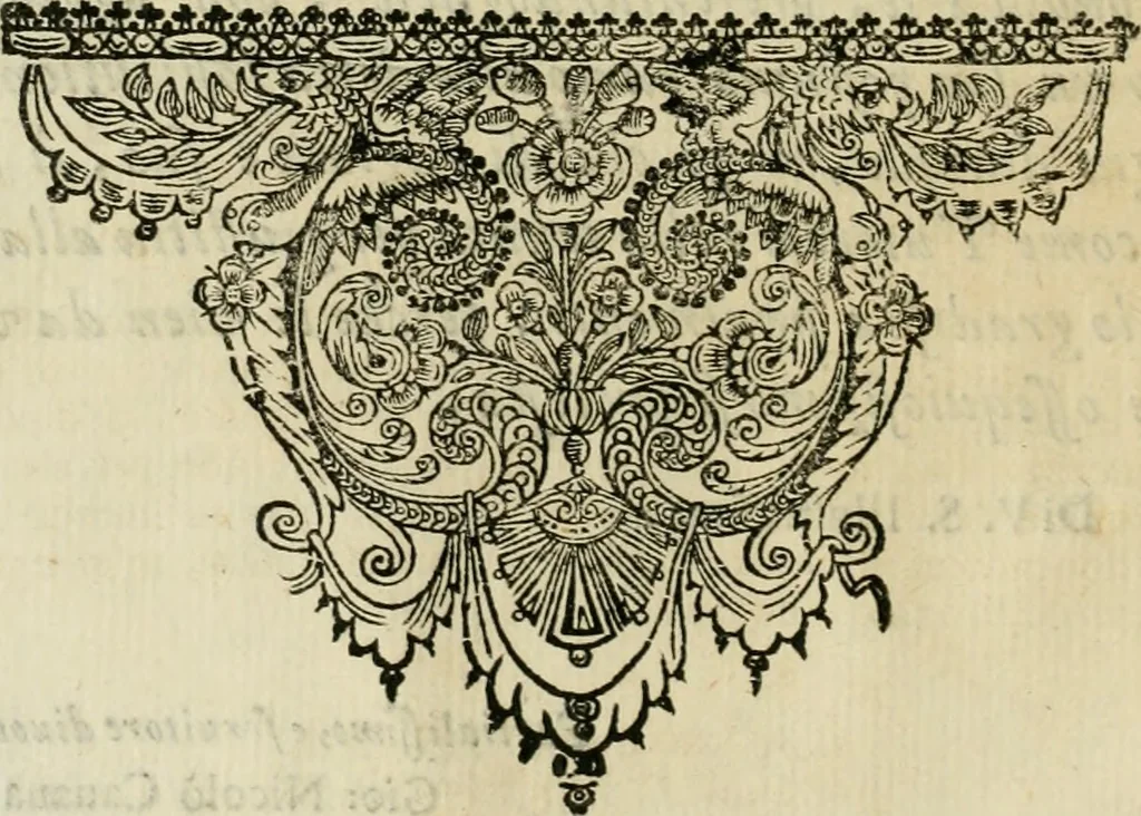 An illustration from Le vite de pittori, scoltori, et architetti genovesi : e de' forastieri, che in Genoua operarono : con alcuni ritratti de gli stessi, 1674, leaf 11