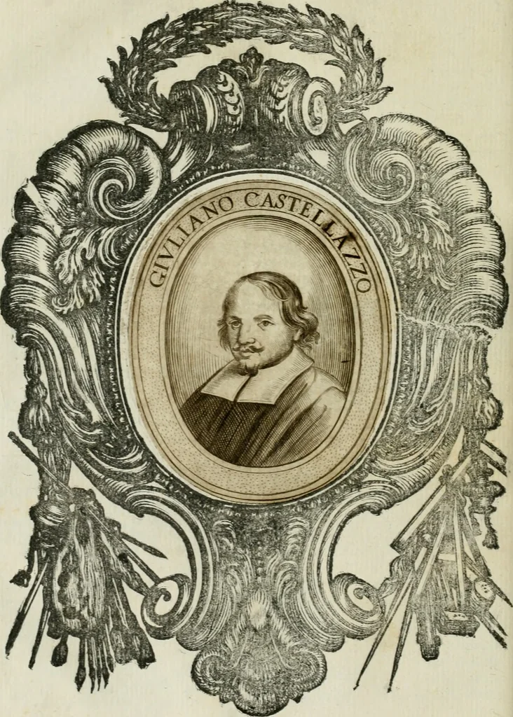An illustration from Le vite de pittori, scoltori, et architetti genovesi : e de' forastieri, che in Genoua operarono : con alcuni ritratti de gli stessi, 1674, leaf 133