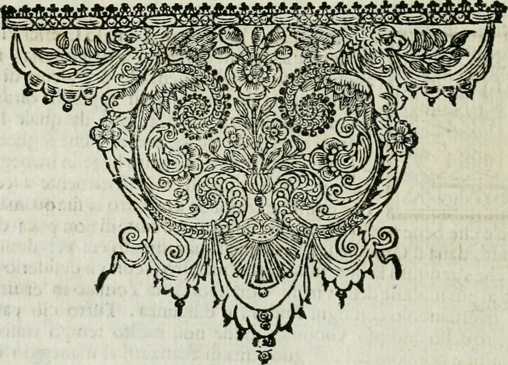 An illustration from Le vite de pittori, scoltori, et architetti genovesi : e de' forastieri, che in Genoua operarono : con alcuni ritratti de gli stessi, 1674, leaf 267