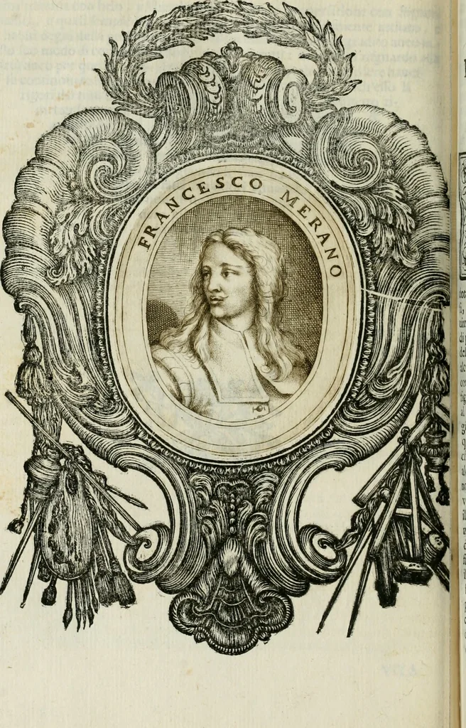 An illustration from Le vite de pittori, scoltori, et architetti genovesi : e de' forastieri, che in Genoua operarono : con alcuni ritratti de gli stessi, 1674, leaf 273