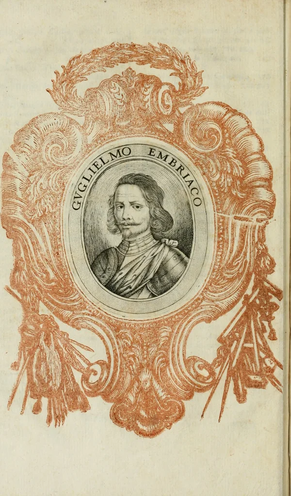 An illustration from Le vite de pittori, scoltori, et architetti genovesi : e de' forastieri, che in Genoua operarono : con alcuni ritratti de gli stessi, 1674, leaf 33