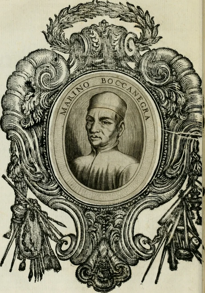An illustration from Le vite de pittori, scoltori, et architetti genovesi : e de' forastieri, che in Genoua operarono : con alcuni ritratti de gli stessi, 1674, leaf 41